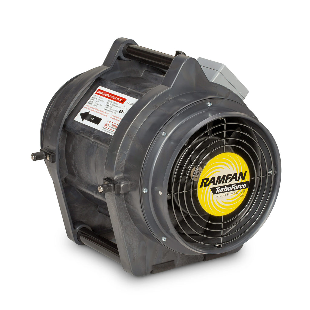 UB20XX – 8in / 20cm Electric Hazardous-Area Ventilator